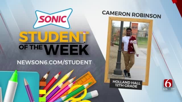 Student Of The Week: Cameron Robinson 