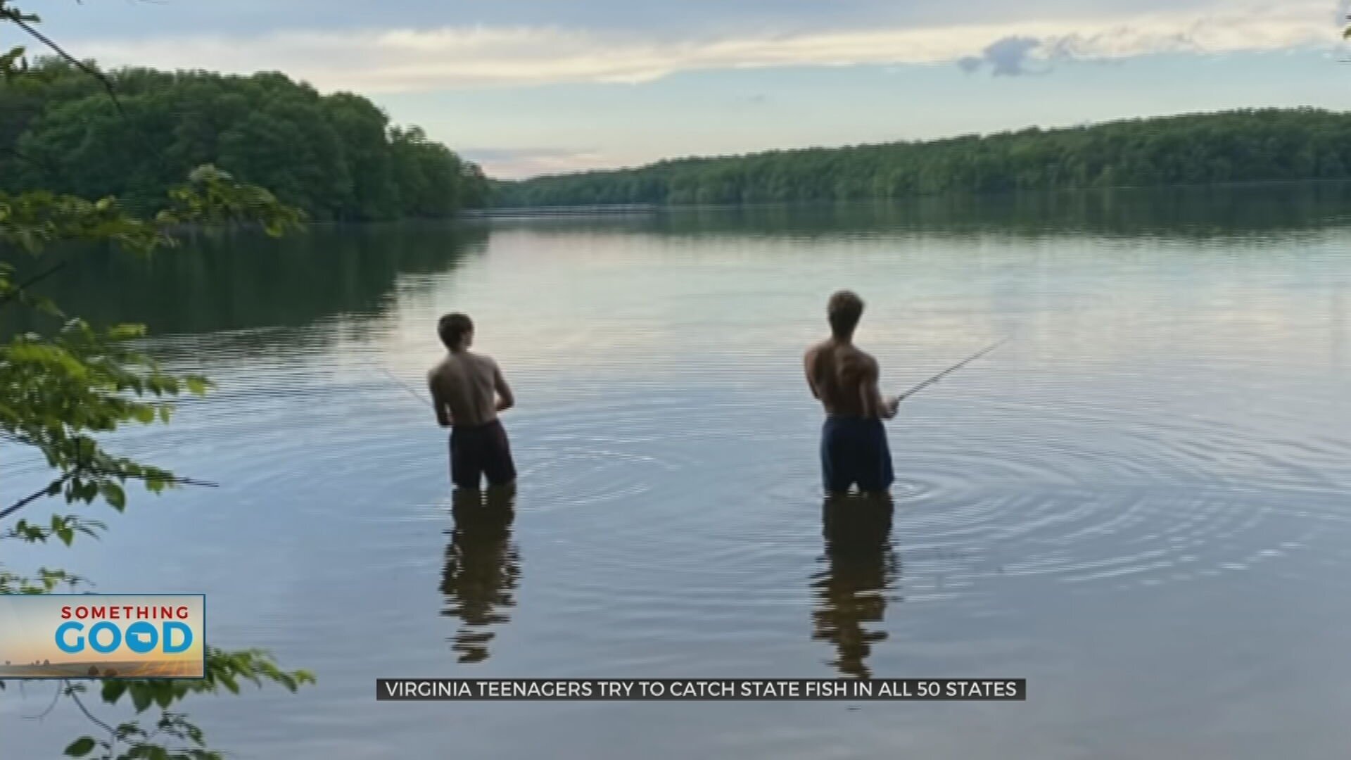 Teenagers Visit Oklahoma On Journey To Catch State Fish In All 50 States 