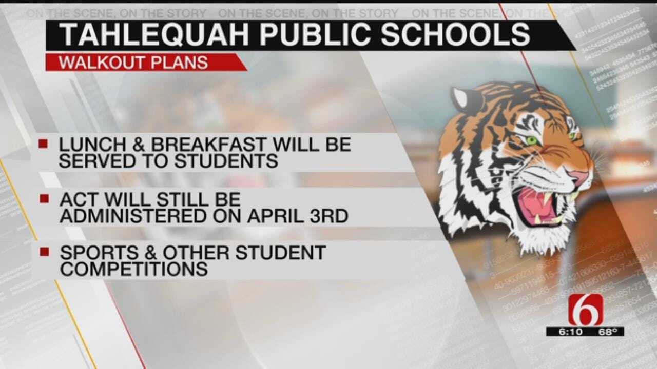 Tahlequah Schools Will Offer Breakfast & Lunch During Teacher Walkout