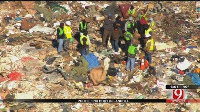 Police Investigate After Body Was Found In NE OKC Landfill