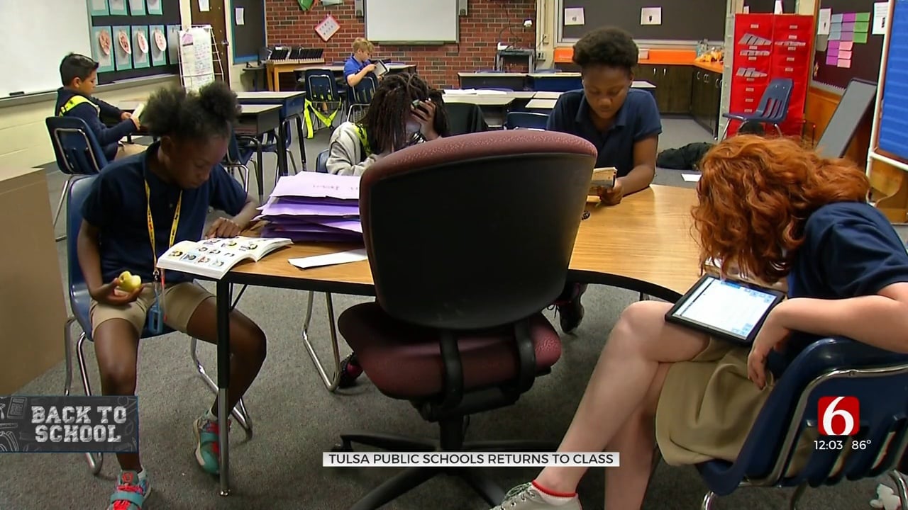 Class Begins For Tulsa Public Schools Amid Accreditation Vote