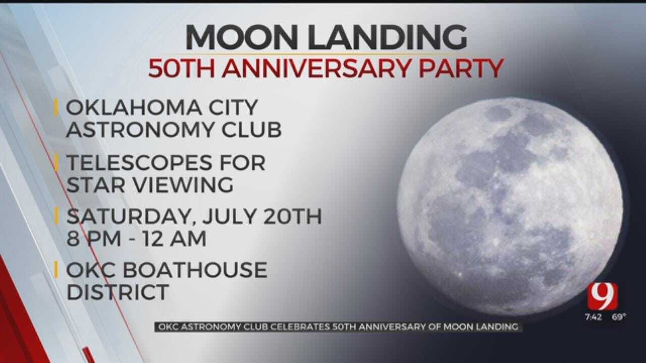 Moon Landing Anniversary Party Planned For Next Week
