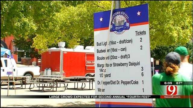 Large Crowd Expected For Second Annual Bricktown 4th Fest