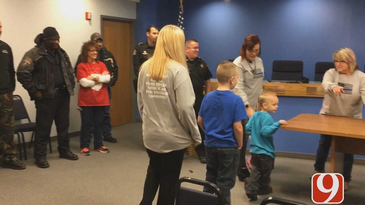 Police Honor Fallen Deputy's Family With Fundraiser