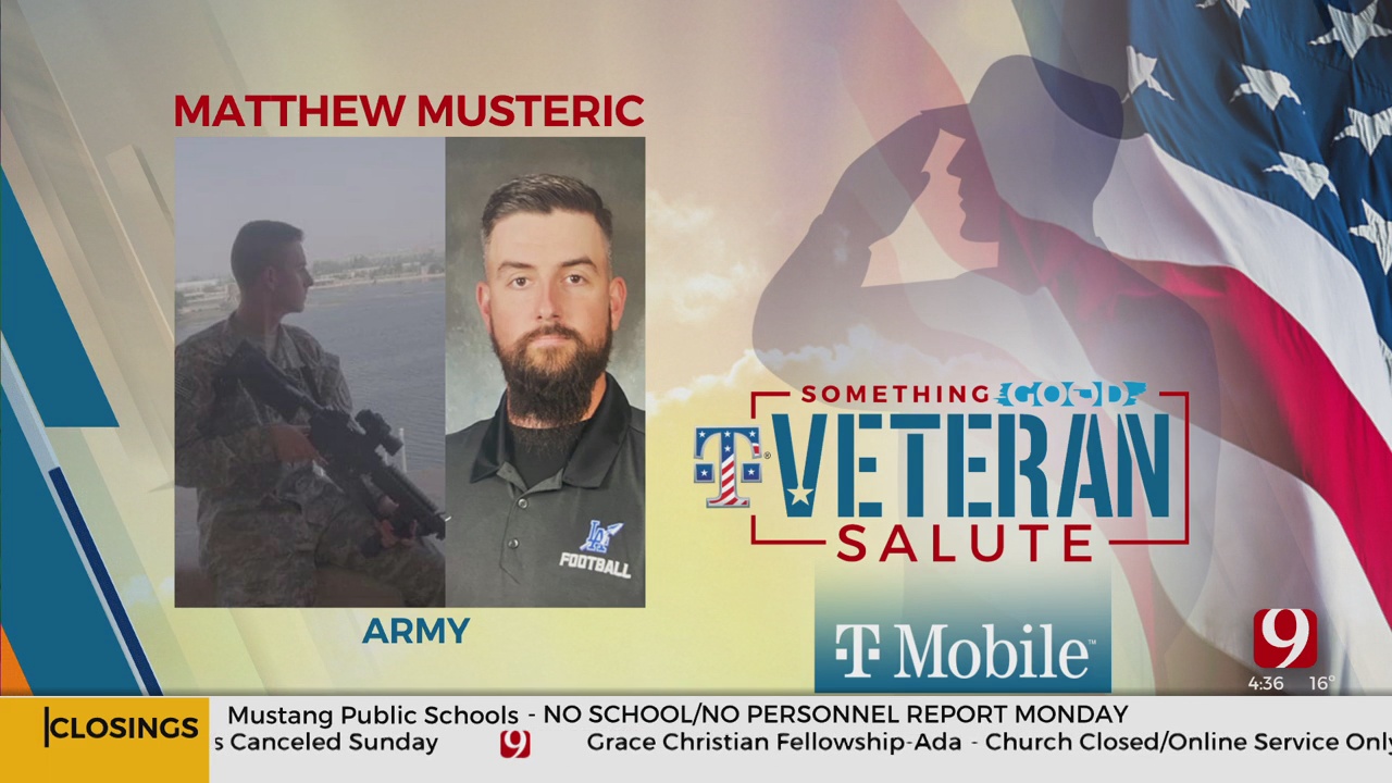 Veteran Salute: Matthew Musteric