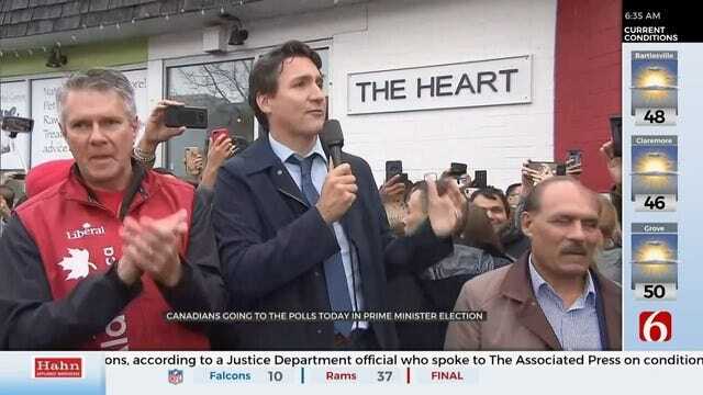 Canada Holds Election For Prime Minister Monday