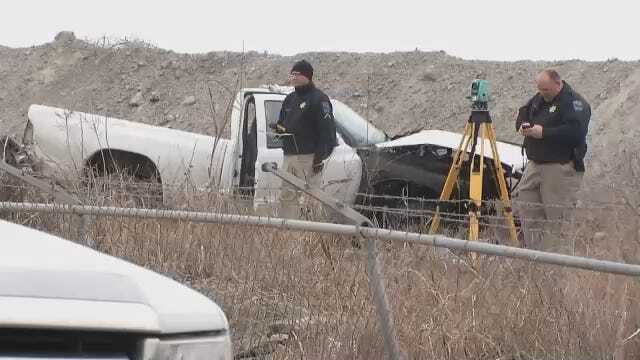 WEB EXTRA: Scenes From Fatal Tulsa Quarry Wreck
