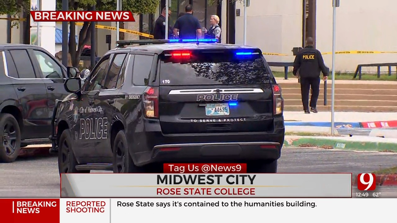 1 Dead In Shooting At Rose State College; Midwest City Police Investigate