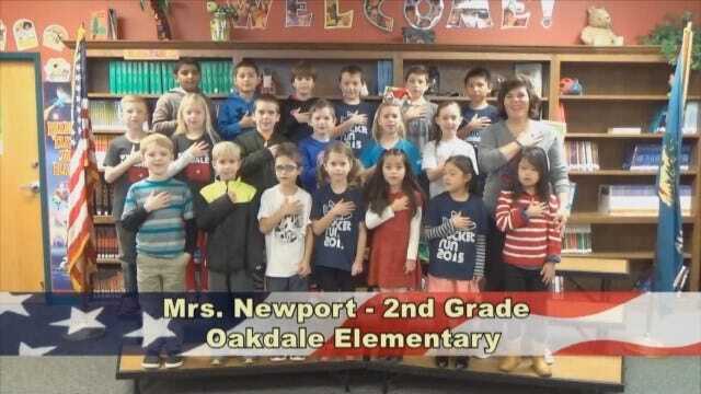 Mrs. Newport's 2nd Grade Class At Oakdale Elementary