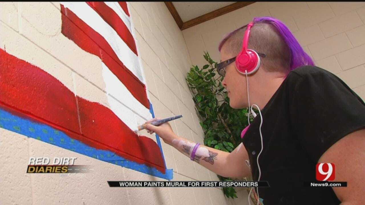 Red Dirt Diaries: Meeker Woman Paints Thank You