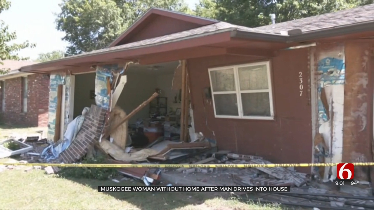 Man Accused Of DUI Crashes Into Muskogee Women's Home