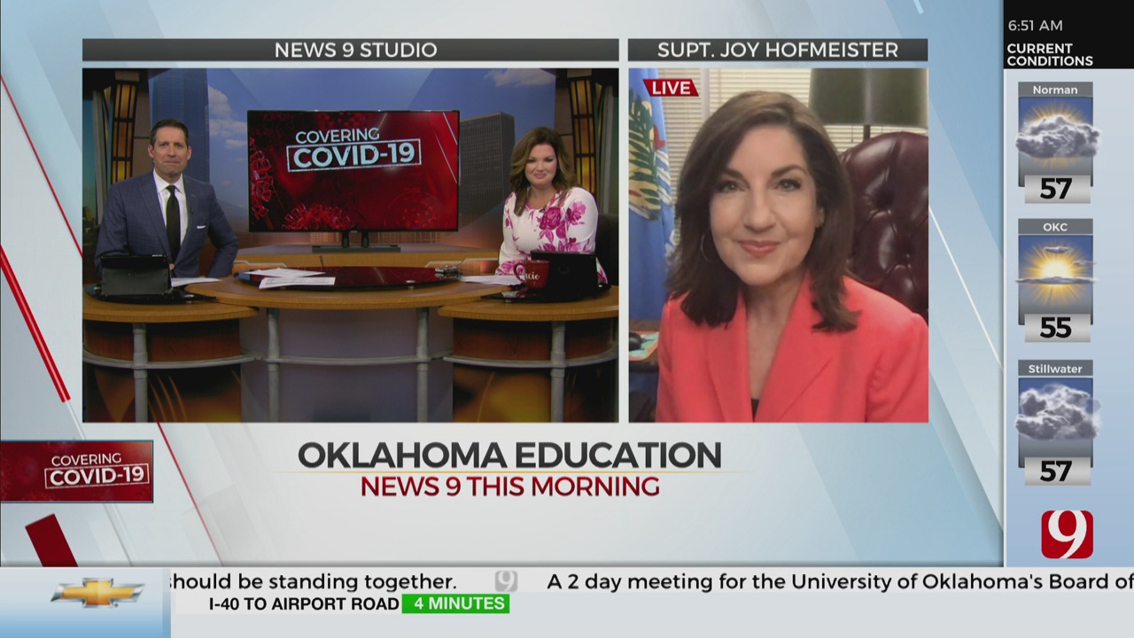 Watch: State Superintendent Joy Hofmeister On If Students Will Return To The Classrooms This Fall