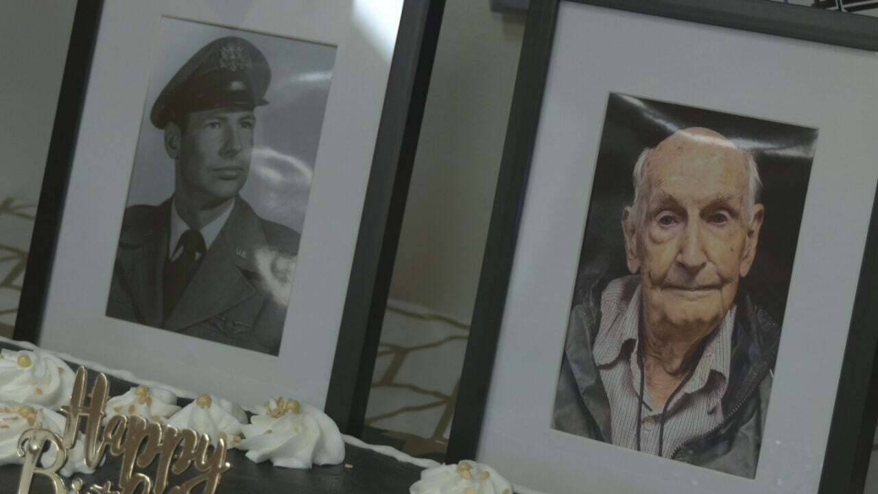 WWII Veteran Celebrates 100th Birthday In Broken Arrow 