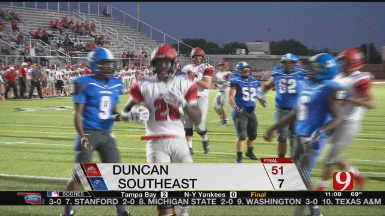 Duncan Beats Southeast, 51-7