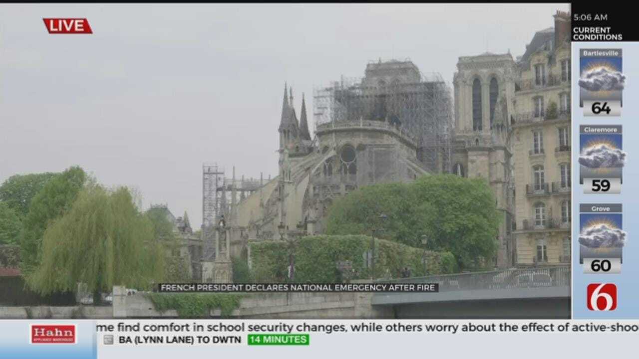 Notre Dame Fire Out But Much Work Ahead