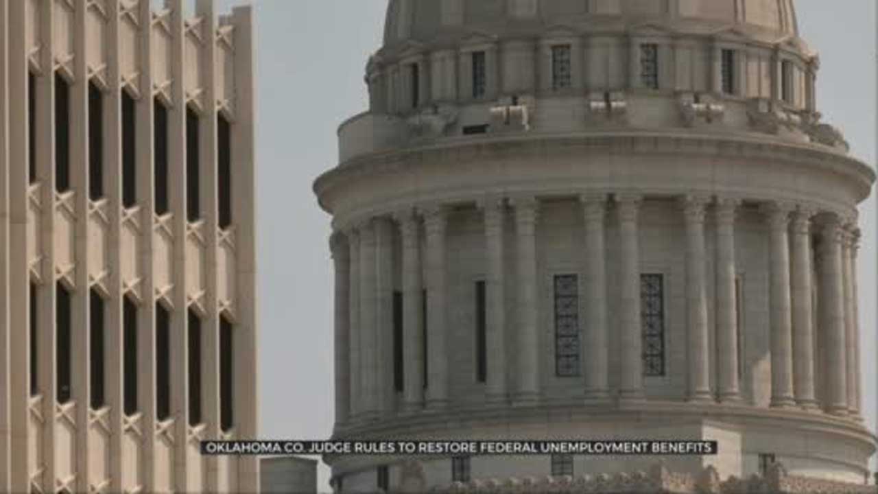 Okla. Co. Judge To Formally Order State To Reinstate Federal Pandemic Unemployment Payments