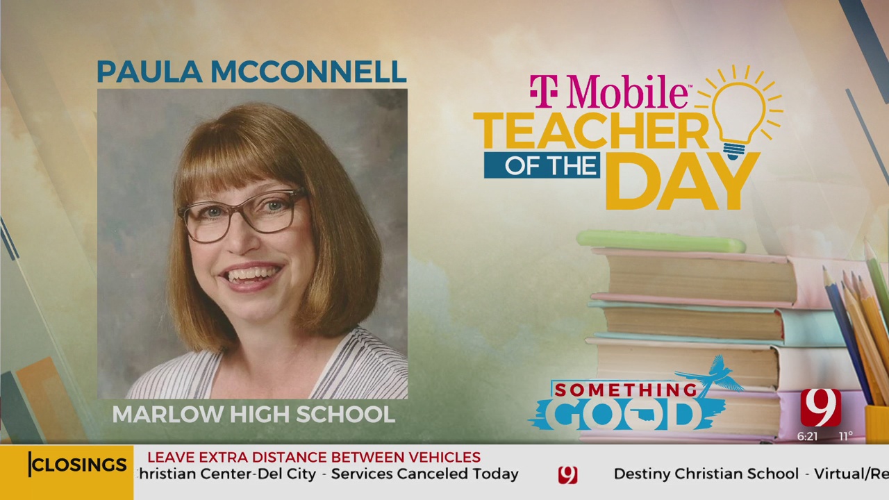 Teacher Of The Day: Paula McConnell