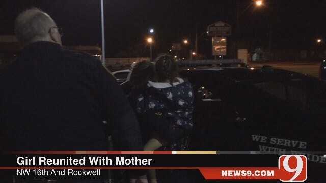 WEB EXTRA: Girl Found Wandering OKC Street Reunited With Mother