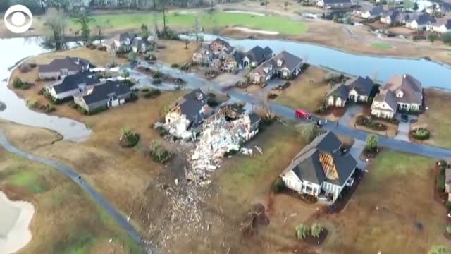 WATCH: At Least 50 Homes Damaged In Deadly, Overnight Tornado In North Carolina