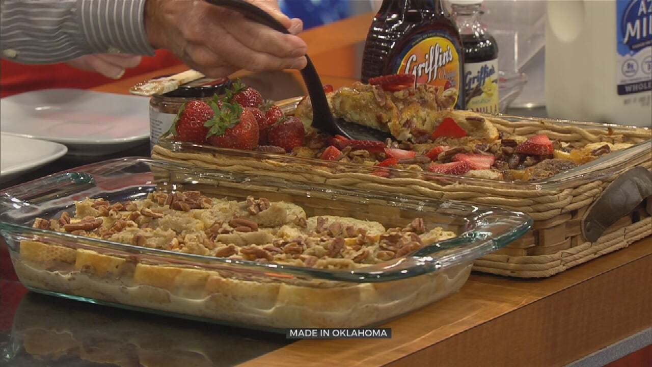 Made In Oklahoma: Baked Strawberry French Toast