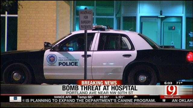 'All-Clear' Given Following OKC Hospital Bomb Threat