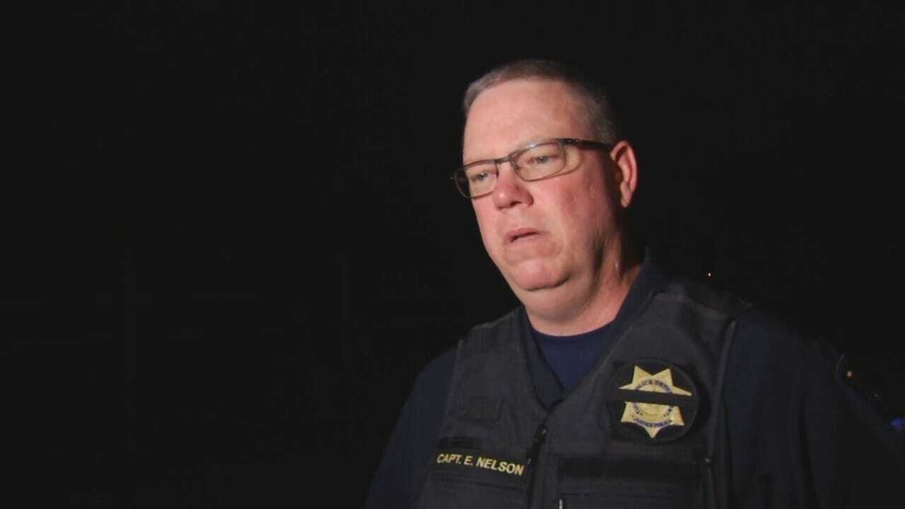 WEB EXTRA: Tulsa Police Captain Eric Nelson Talks About Shooting