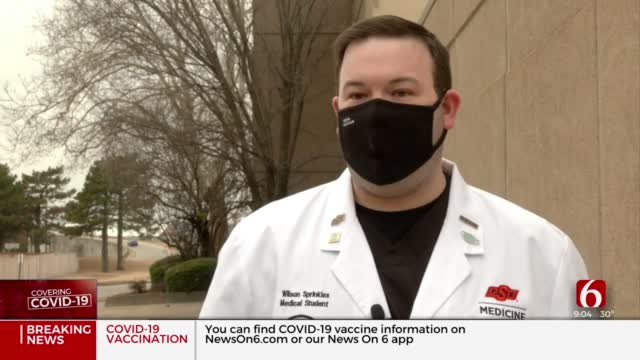 OSU Medical Students Aid Effort To Vaccinate Oklahomans Against COVID-19 