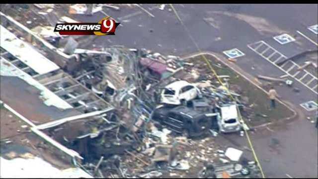 SkyNews9 Video Of Moore Medical Center Damage