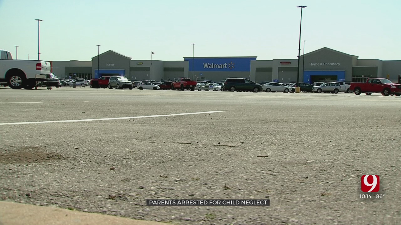 Parents Arrested After Police Find 3 Children Living Inside Vehicle Parked At Del City Walmart 
