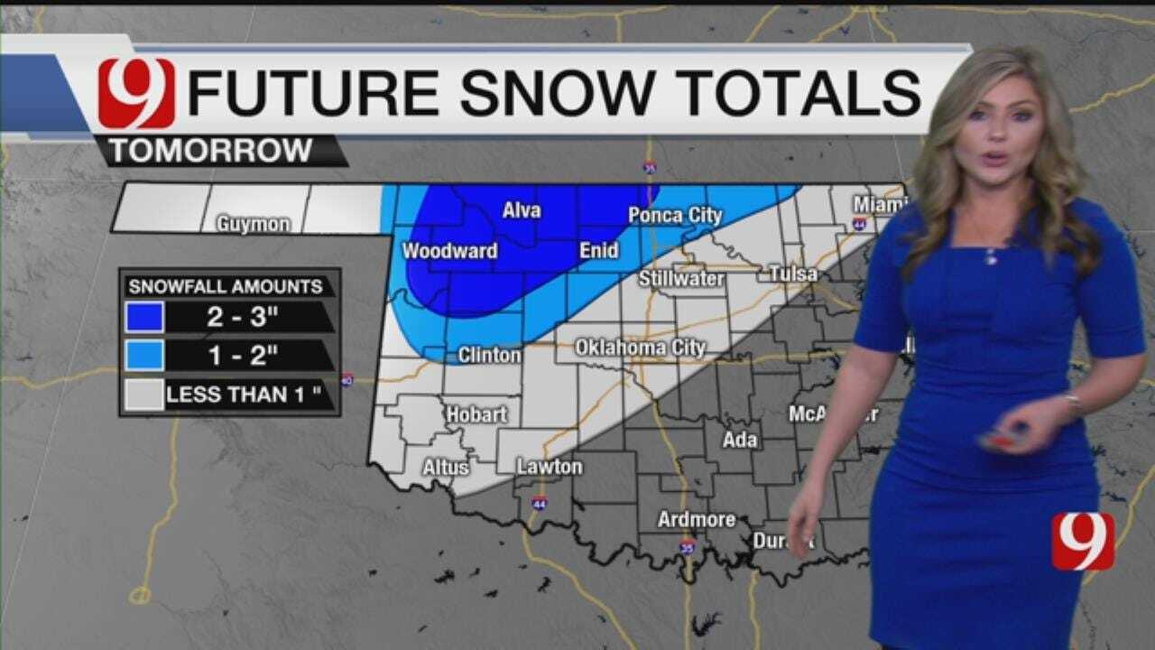 Get Ready: Snow, Ice Likely Across Oklahoma Tuesday