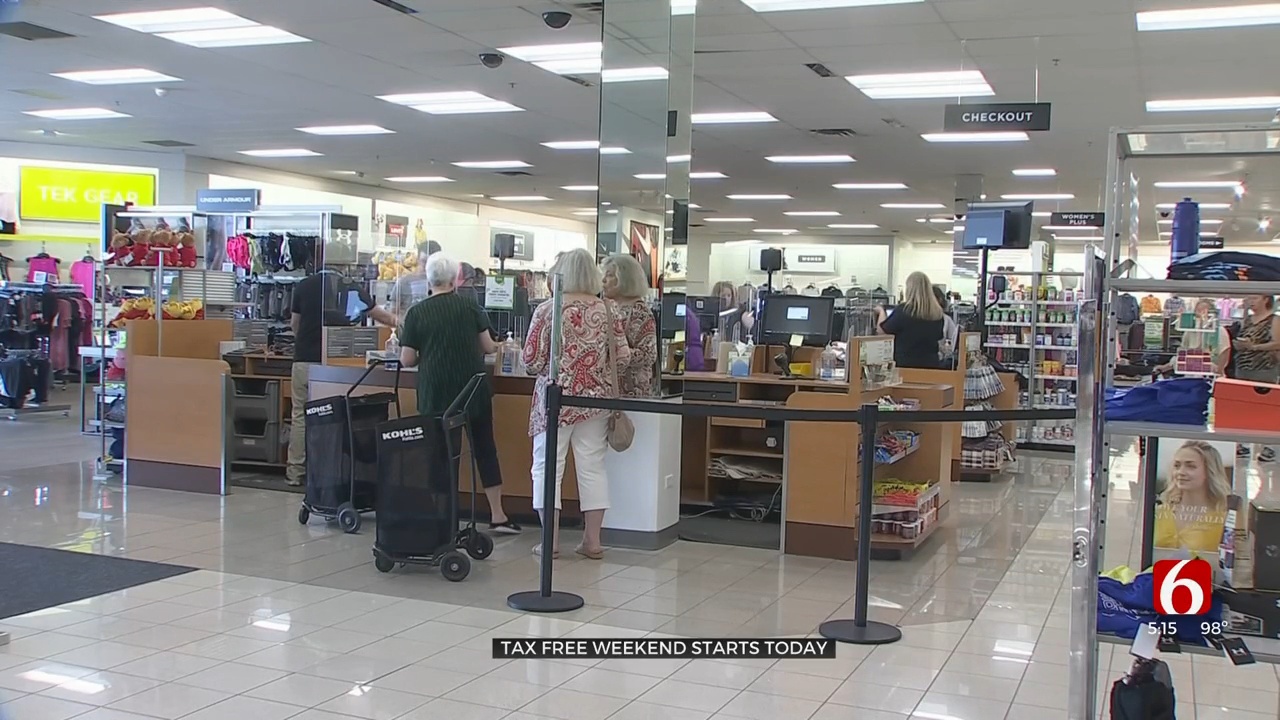 Shoppers Take Advantage Of Tax-Free Weekend In Oklahoma