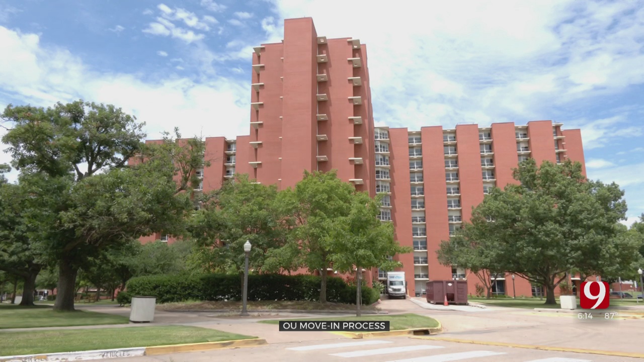 OU Move In Process Includes Mandatory COVID-19 Testing 