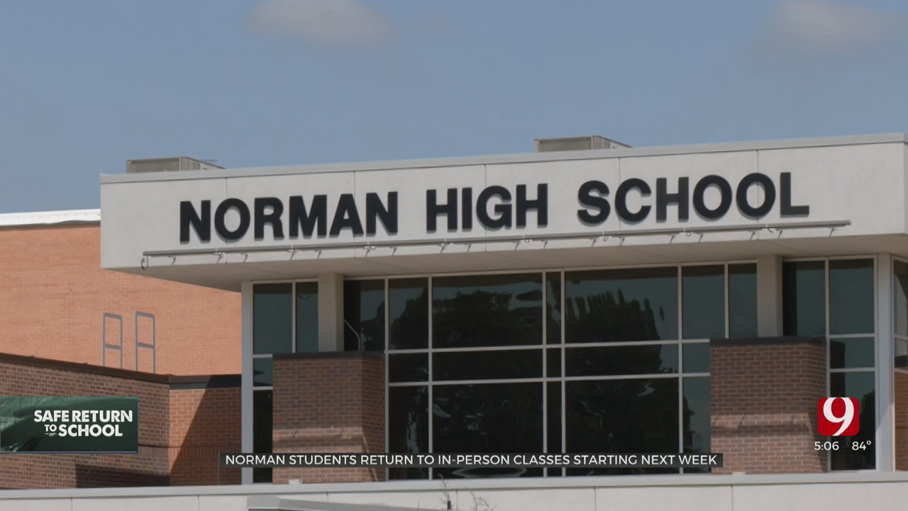 Norman Students Return To In-Person Classes Starting Next Week