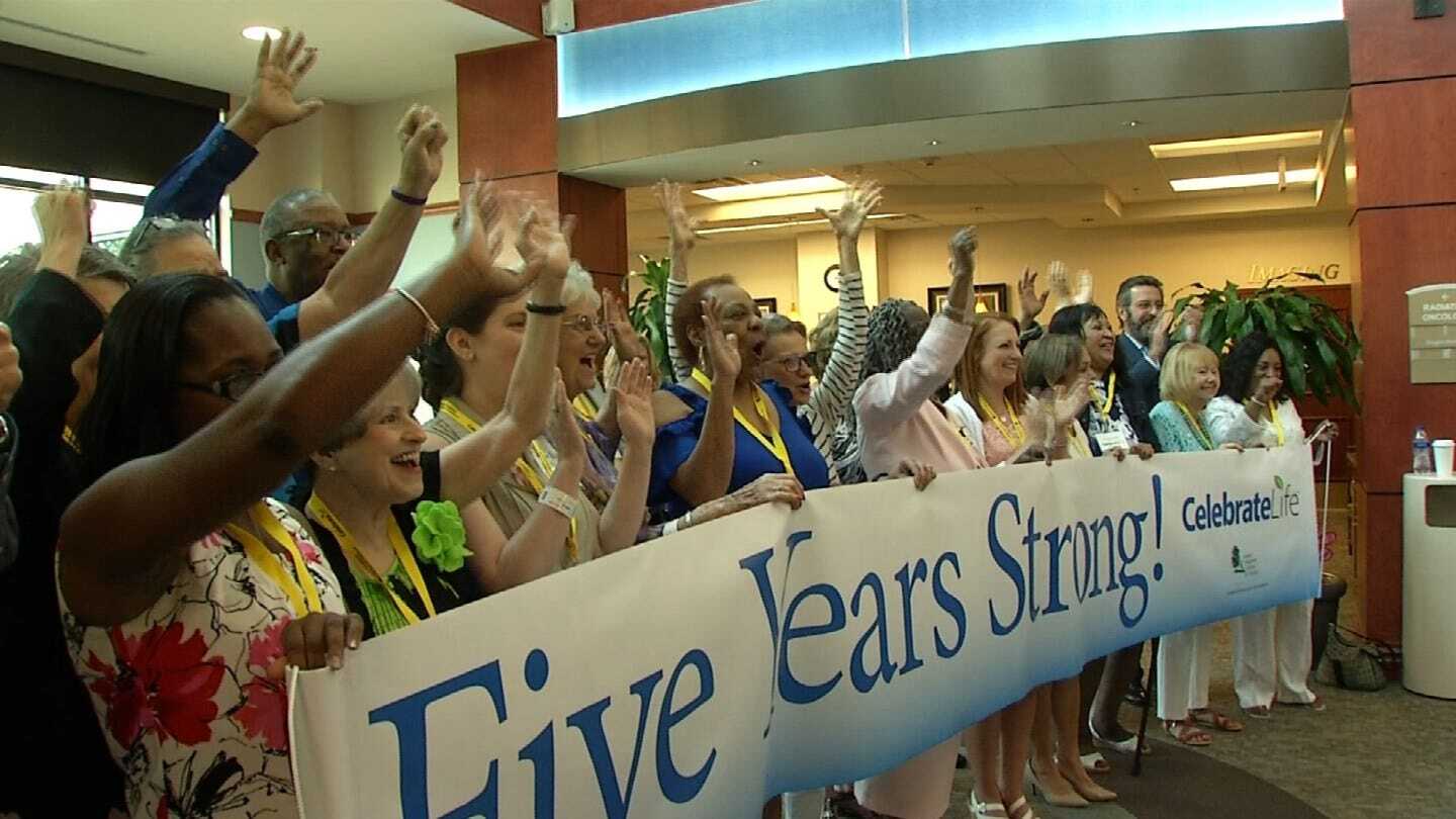 Over 200 Cancer Survivors Celebrate In Tulsa