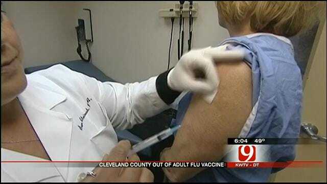 Vaccine Shortages Reported As Flu Cases Rise In Oklahoma