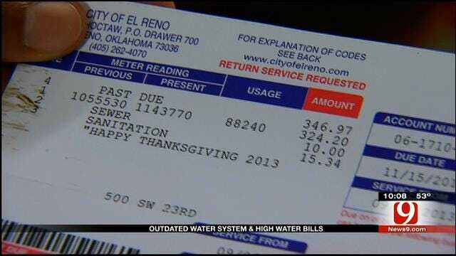 El Reno's Outdated Water System Could Lead To High Water Bills