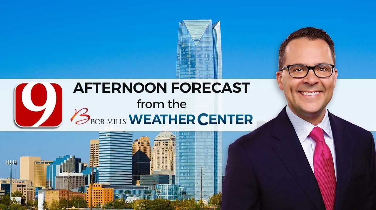 Justin's Thursday Afternoon Forecast