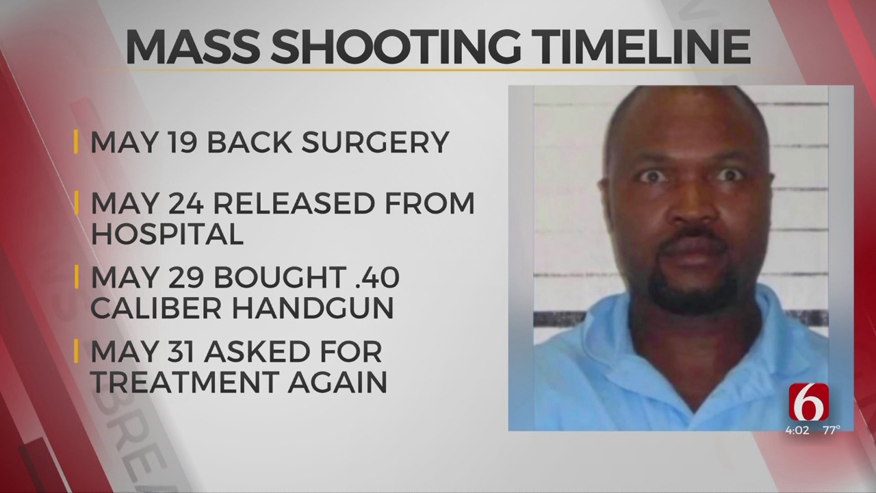 Tulsa Police Provide Timeline For Mass Shooting At Doctor's Office