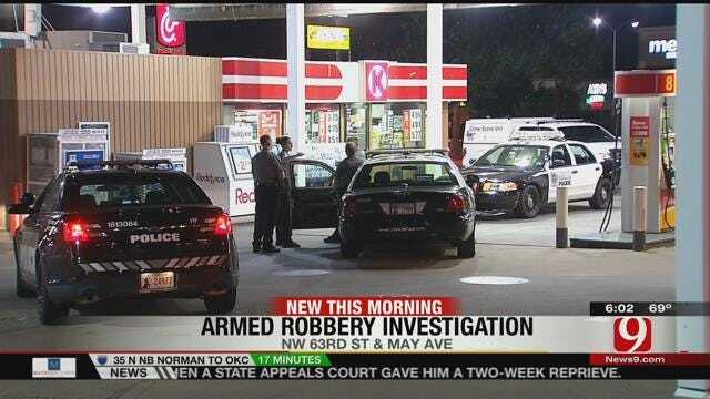 Police Look For Suspect In Armed Robbery At OKC Convenience Store