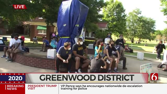 Groups Gather Together In Greenwood District