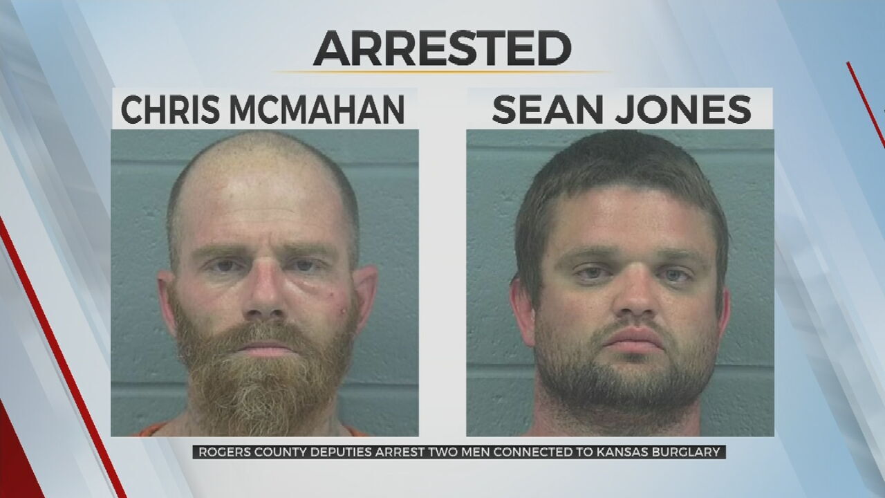 2 Men Arrested In Oklahoma, Accused Of Burglary In Kansas