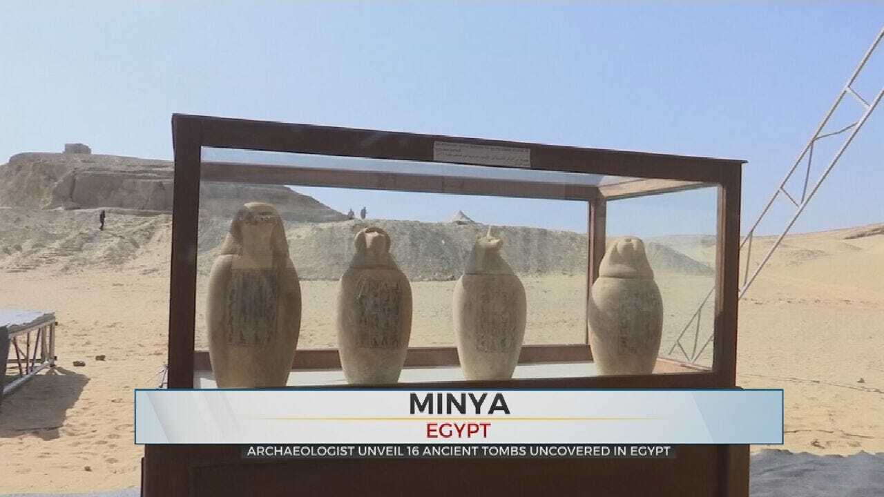 WATCH: Archaeologist Find Ancient Egyptian Artifacts