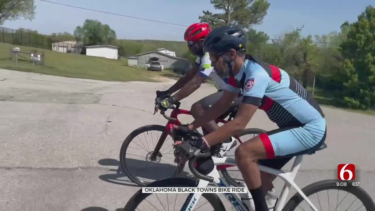 Tulsa Cyclist Rides 600 Miles To Visit Historic Black Towns Across Oklahoma