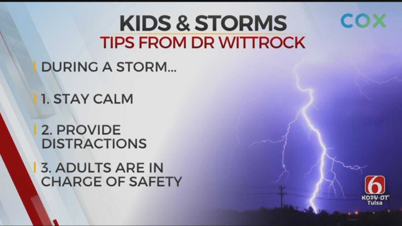 Tulsa Pediatrician Gives Advice On Storm Anxiety