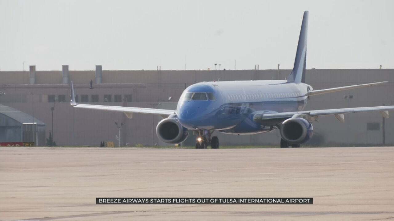 First Breeze Airways Flight To Depart From Tulsa International Airport