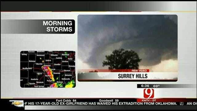 News 9 Viewers Share Severe Weather Video