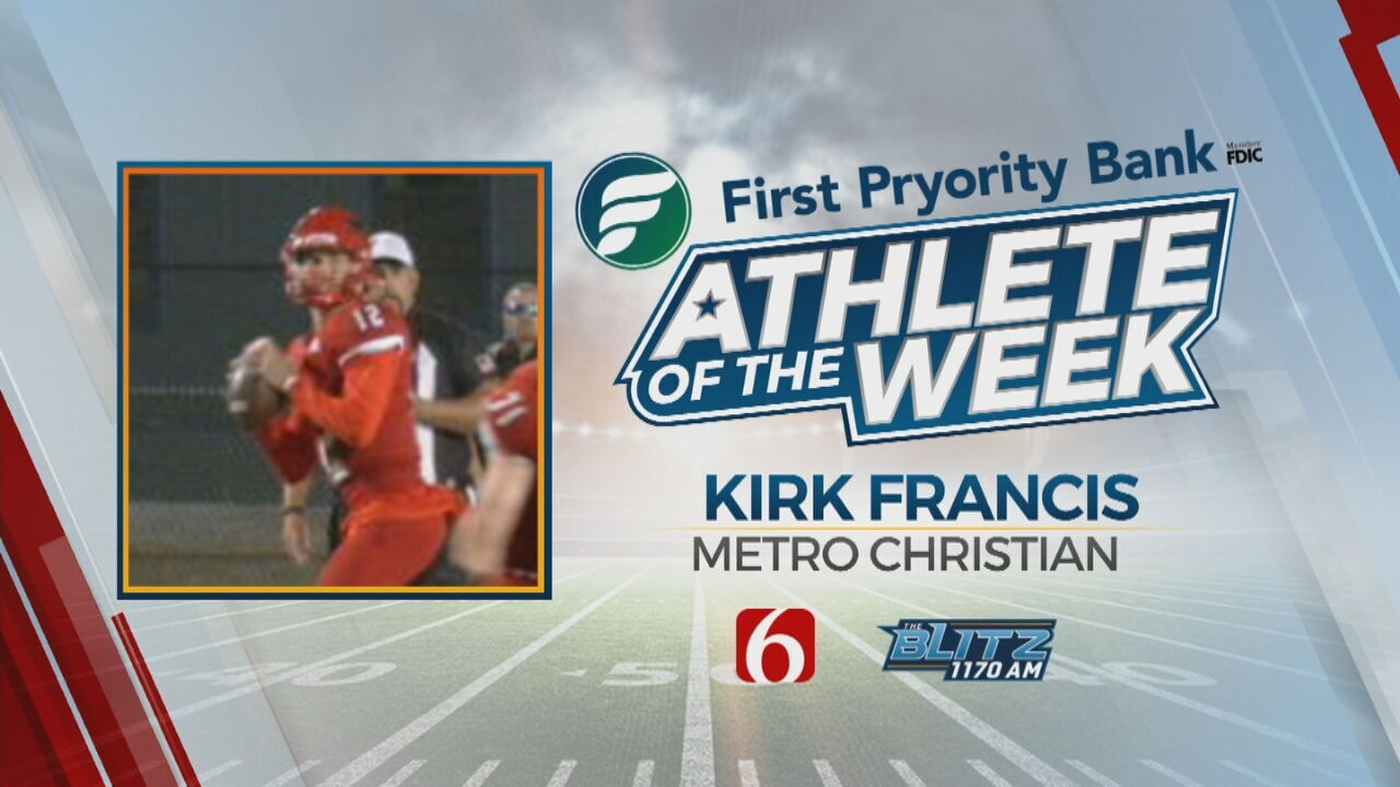 First Pryority Bank Athlete Of The Week: Kirk Francis