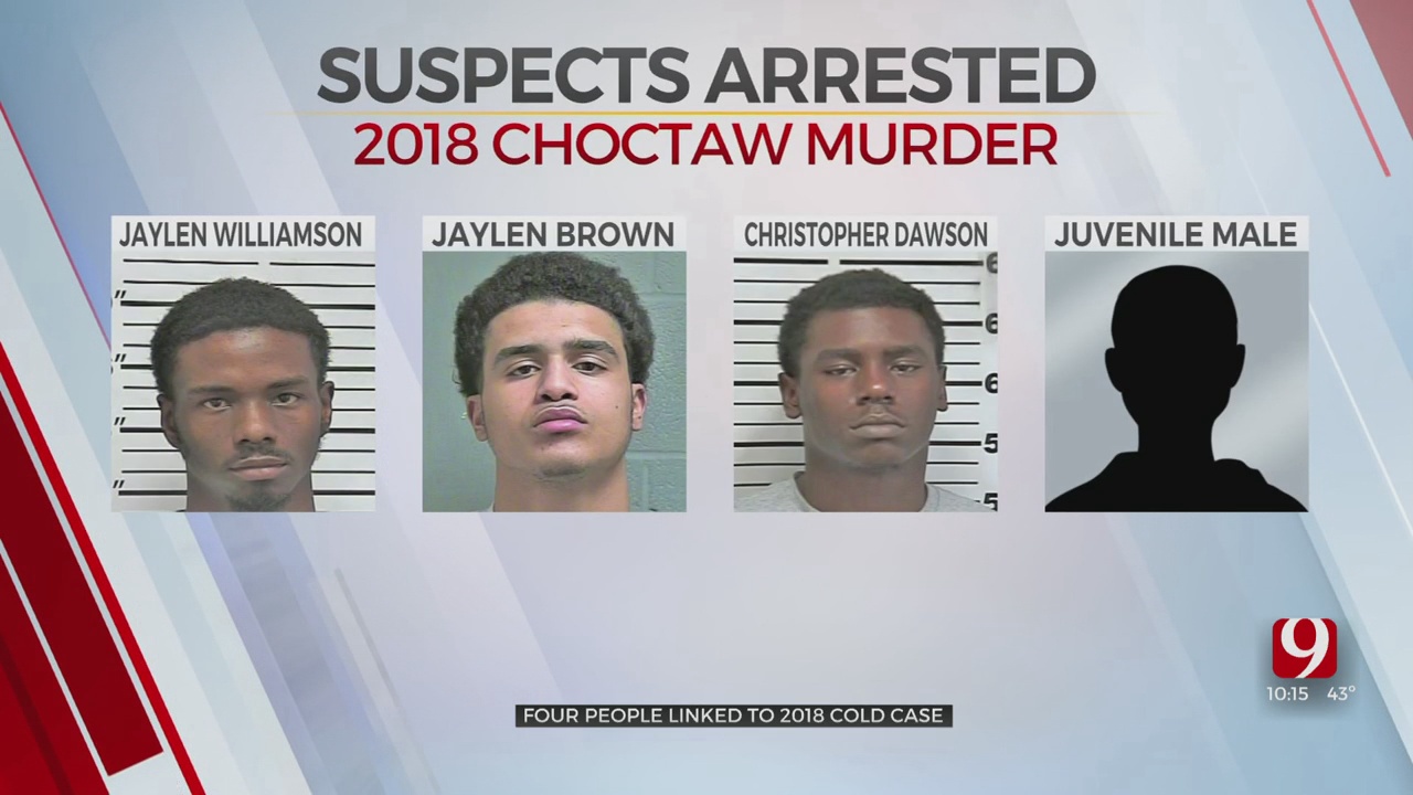 OSBI Arrests 4 Suspects In 2018 Homicide Cold Case Of Choctaw Father 