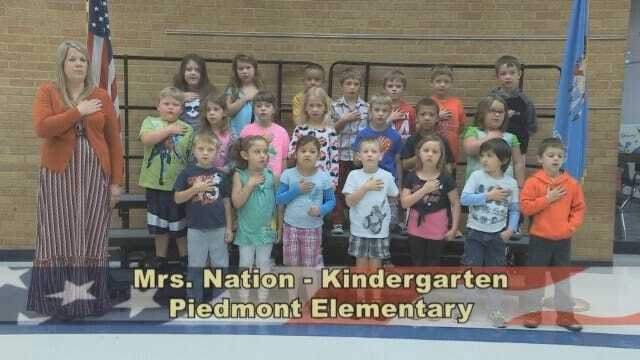 Mrs. Nation's Kindergarten Class At Piedmont Elementary School