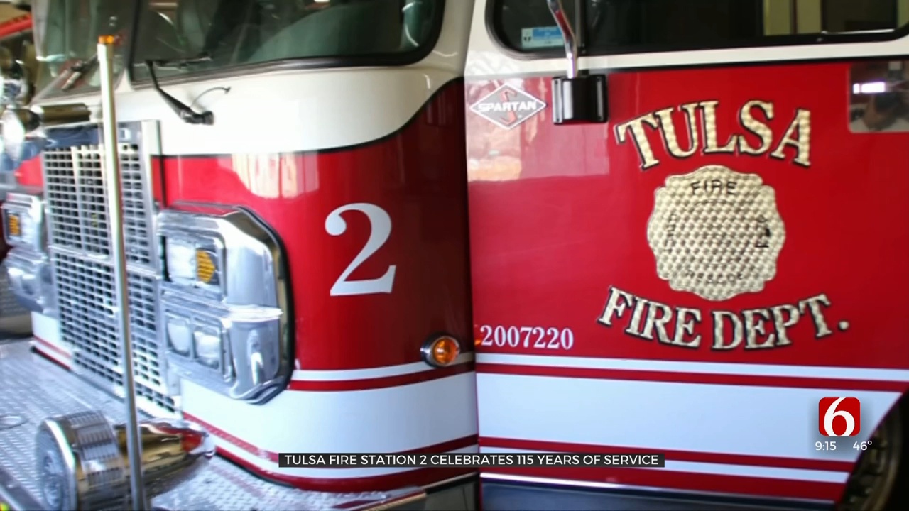 Tulsa Fire Station Celebrates 115 Years Of Service